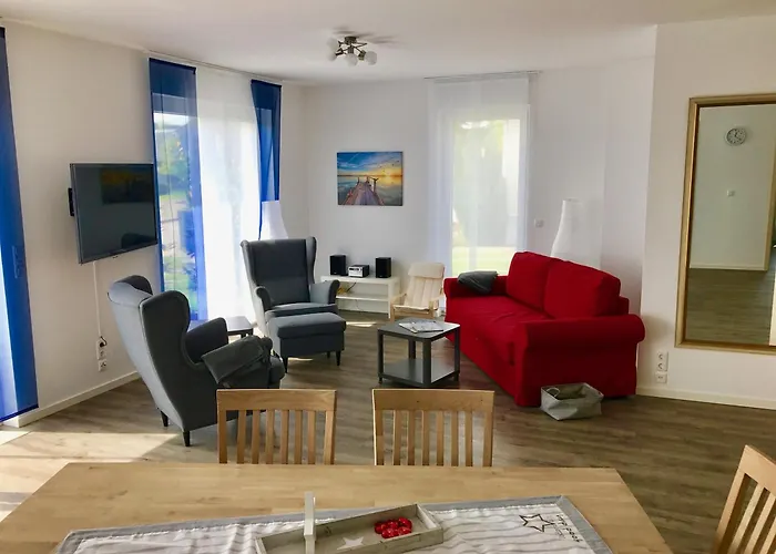 Haus Tulle - 2 Ferienwohnungen Schnupp & Luette Mit Saisonstrandkorb